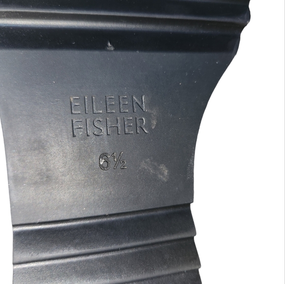 Eileen Fisher Chelsea Booties Size 6.5 - Picture 9 of 12